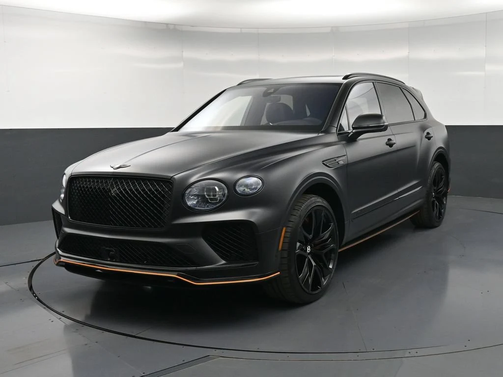 2026 Bentley Bentayga Speed for sale, front three-quarter view, Black