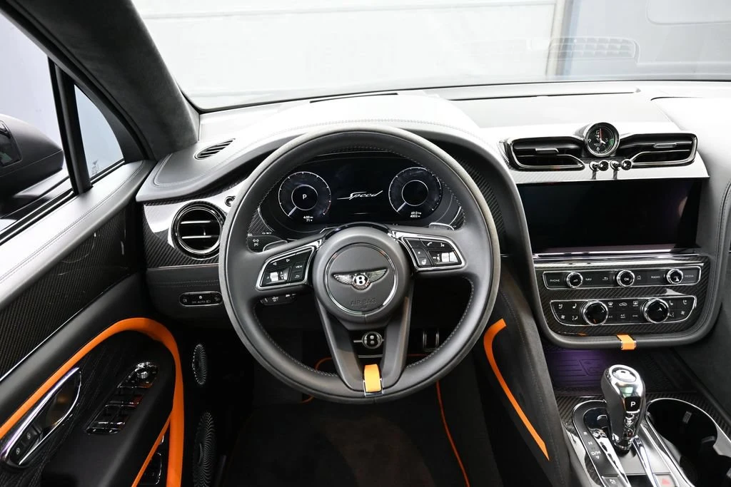 2026 Bentley Bentayga Speed interior, dashboard, Beluga