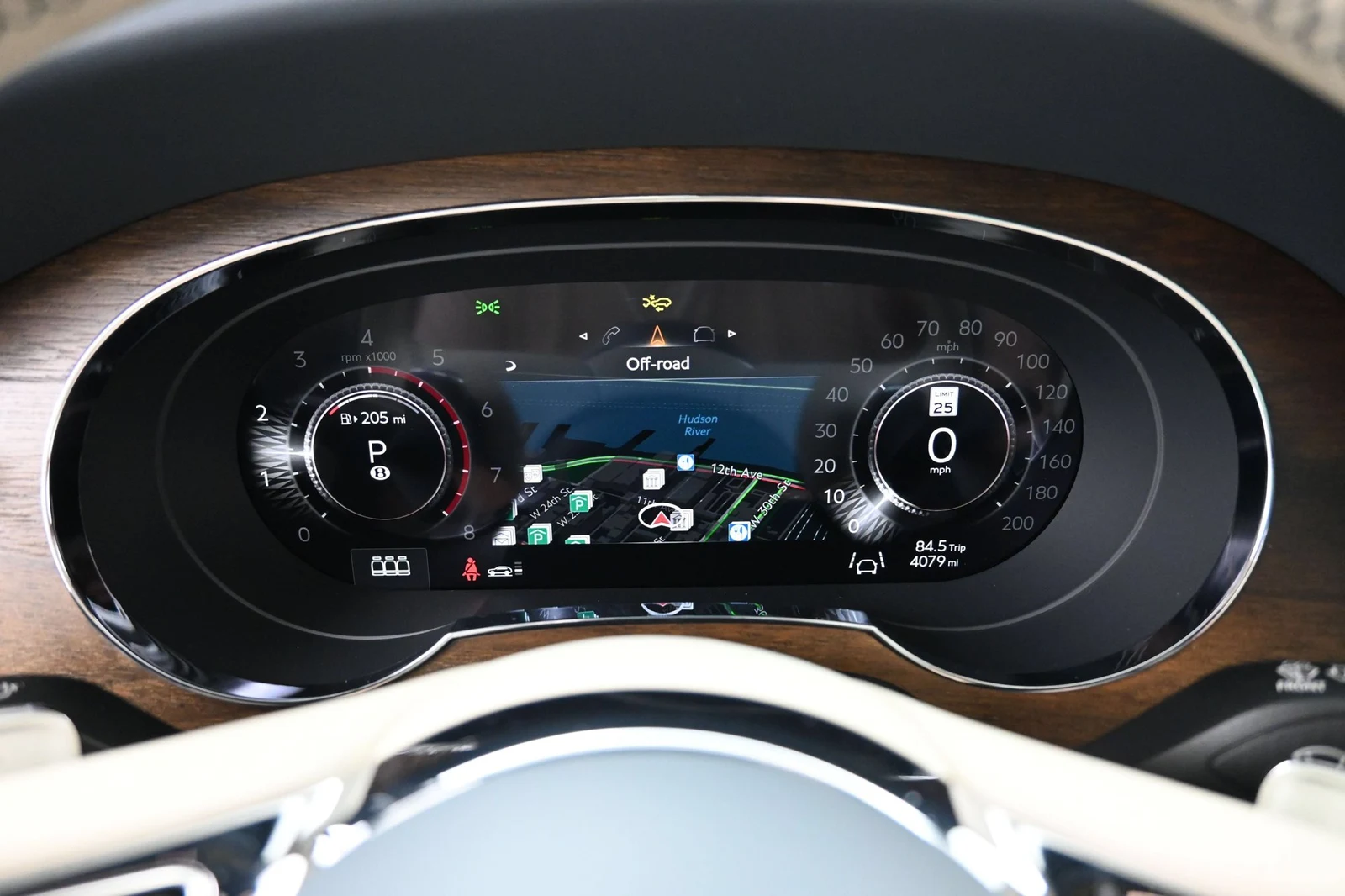 2025 Bentley Bentayga EWB Azure interior, Linen