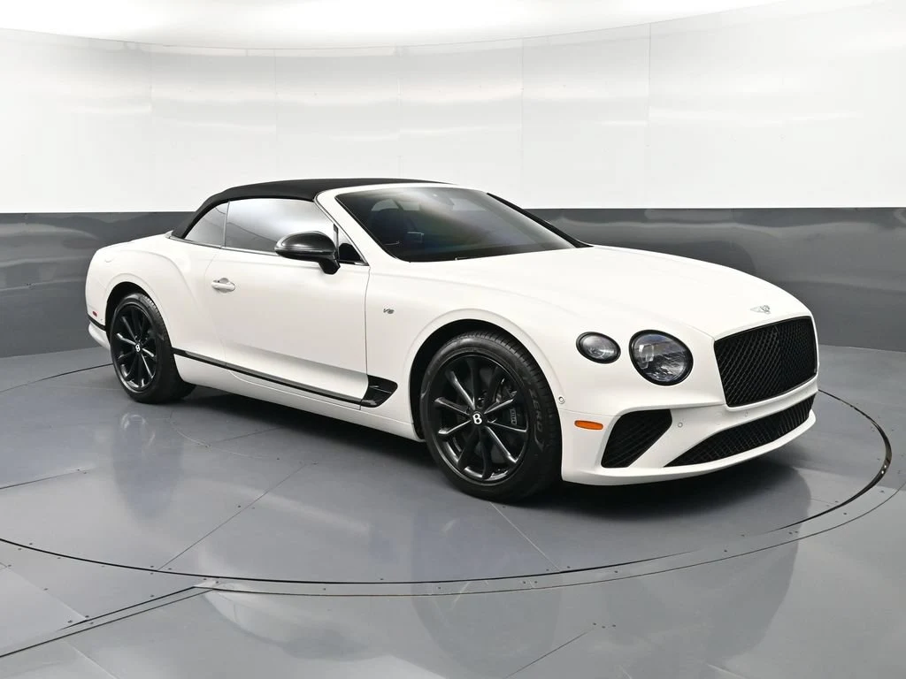 2021 Bentley Continental GTC V8 for sale, exterior, White