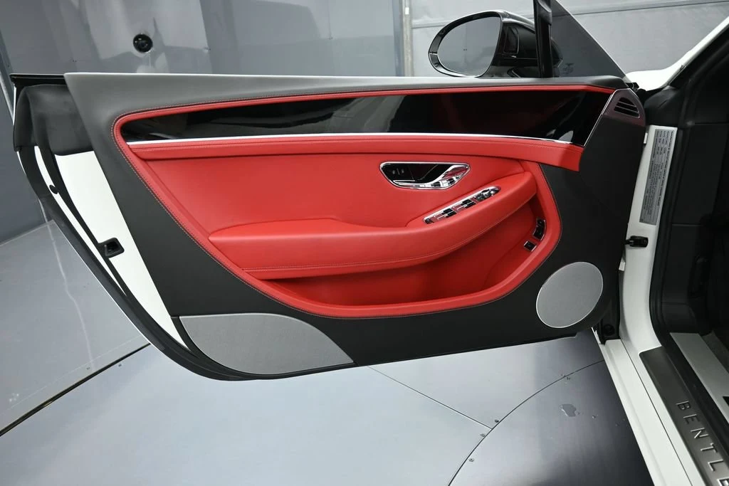 2021 Bentley Continental GTC V8 interior, door panel, Beluga