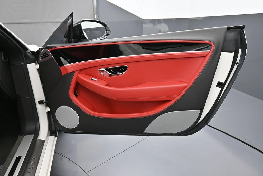 2021 Bentley Continental GTC V8 interior, door panel, Beluga