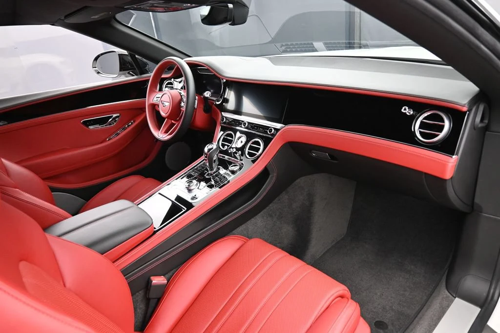 2021 Bentley Continental GTC V8 interior, Beluga