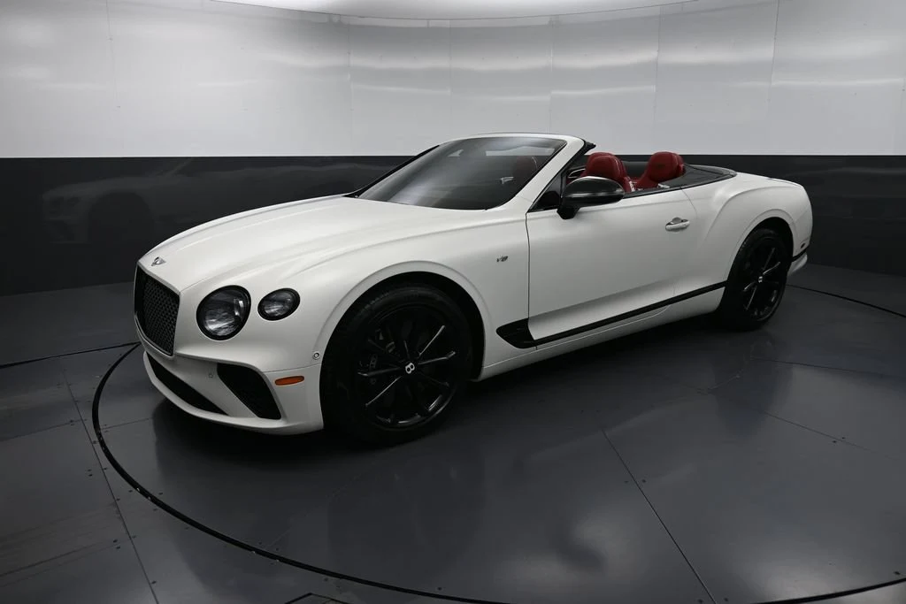 2021 Bentley Continental GTC V8 for sale, exterior, White