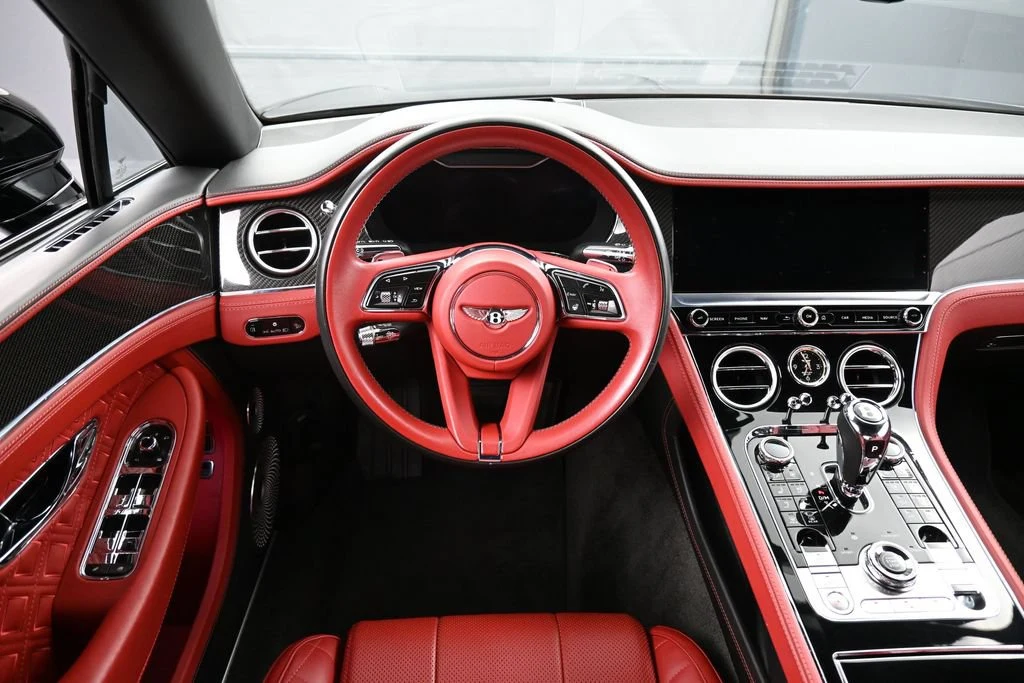 2022 Bentley Continental GTC V8 interior, dashboard
