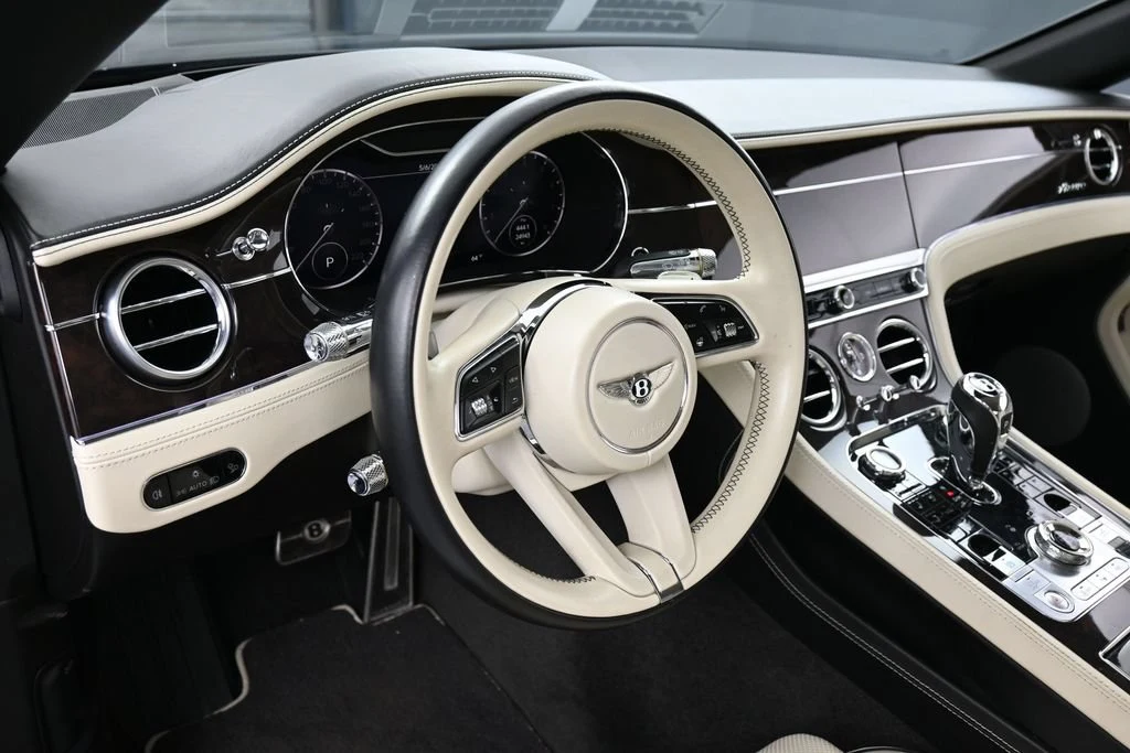 2023 Bentley Continental GTC V8 interior, dashboard