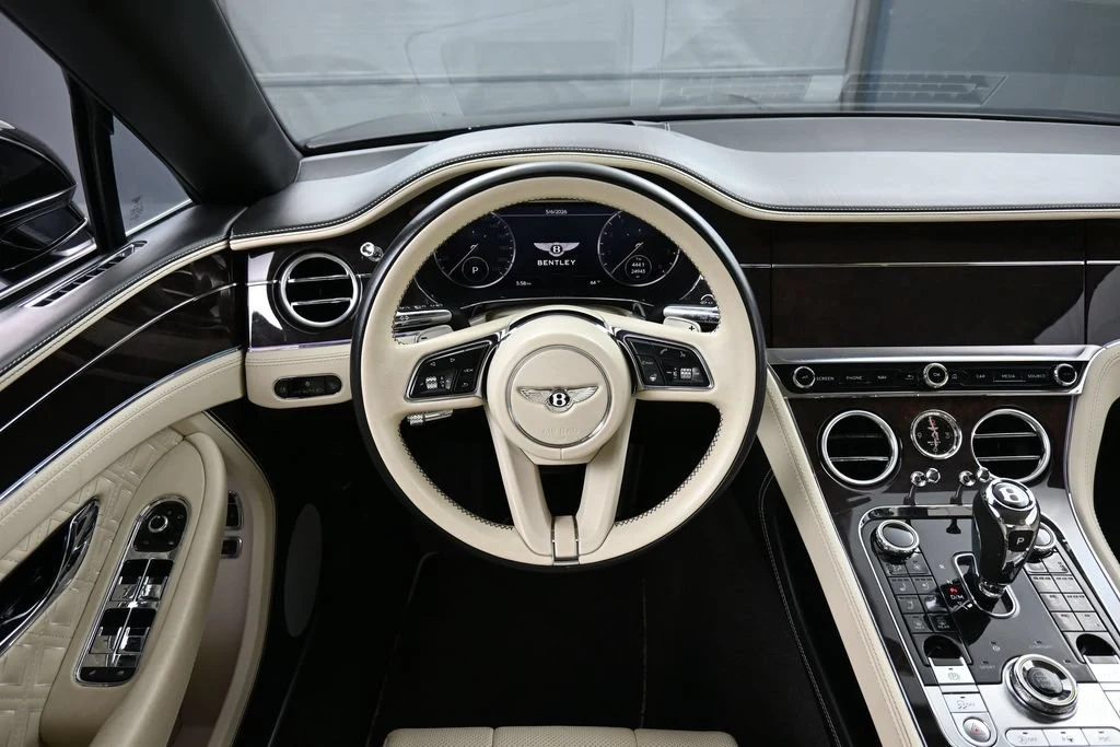 2023 Bentley Continental GTC V8 interior, dashboard
