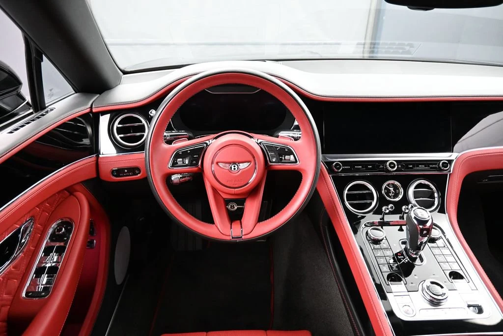2023 Bentley Continental GTC V8 interior, dashboard
