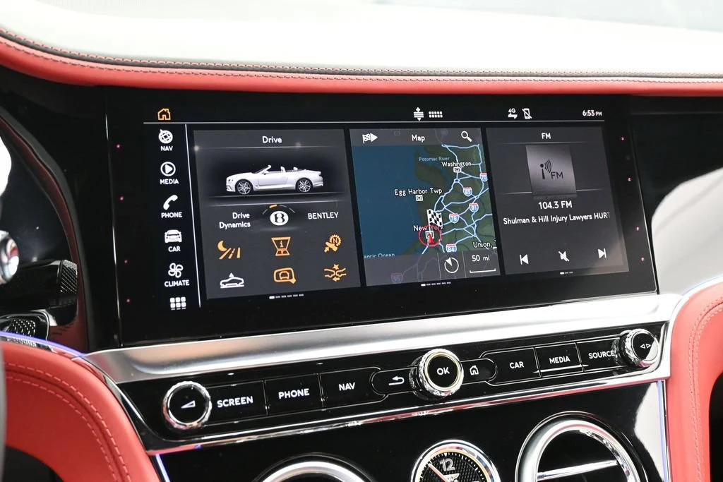 2023 Bentley Continental GTC V8 interior