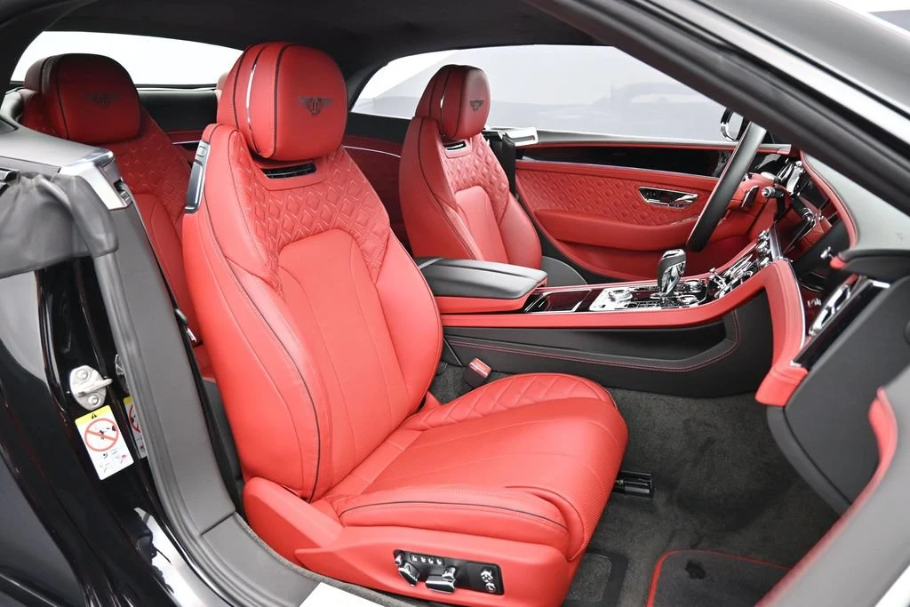 2023 Bentley Continental GTC V8 interior, seats