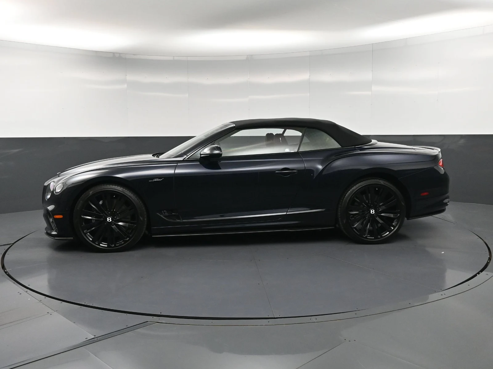 2023 Bentley Continental GTC Speed, side profile, Blue