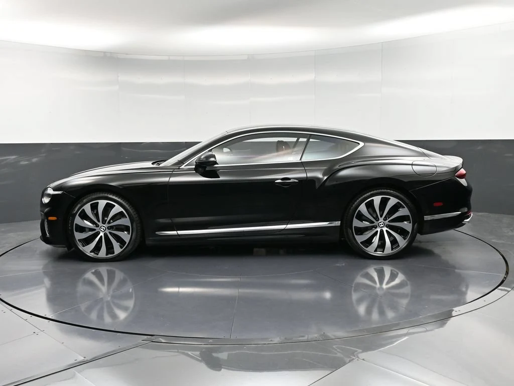2026 Bentley Continental GT, side profile, Black