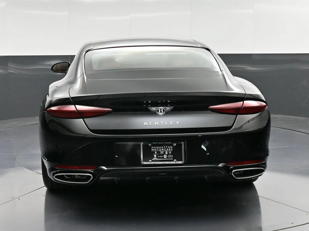 2026 Bentley Continental GT, rear three-quarter view, Black