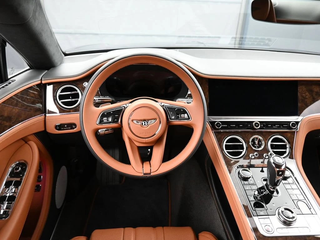 2026 Bentley Continental GT interior, dashboard, Saddle