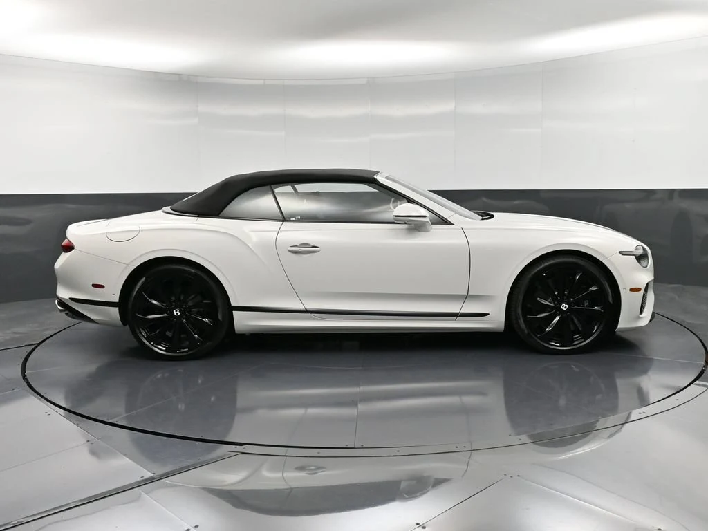 2026 Bentley Continental GTC, side profile, White