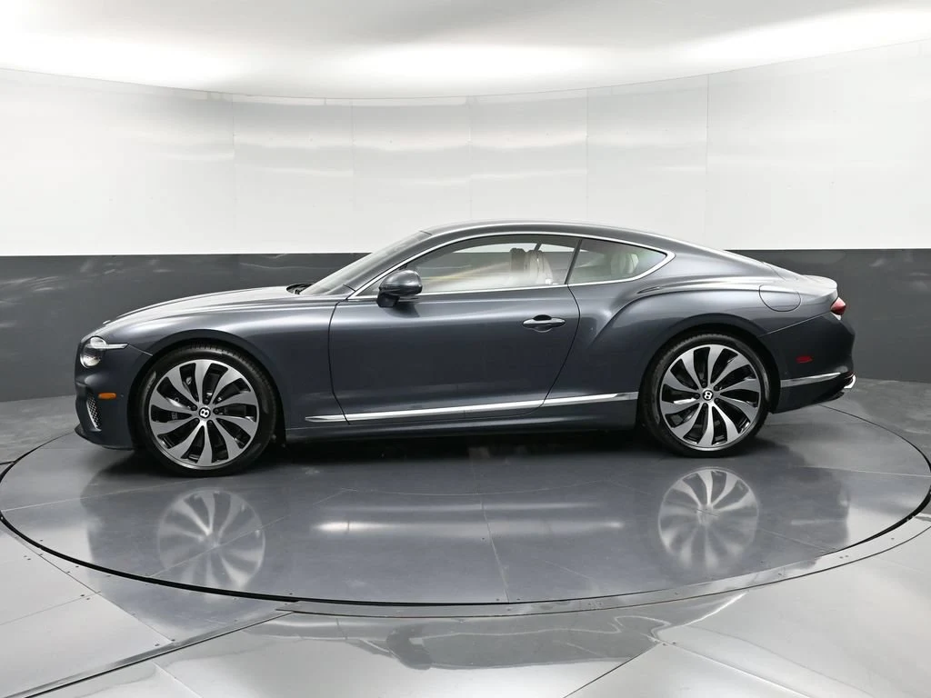 2026 Bentley Continental GT, side profile, Blue