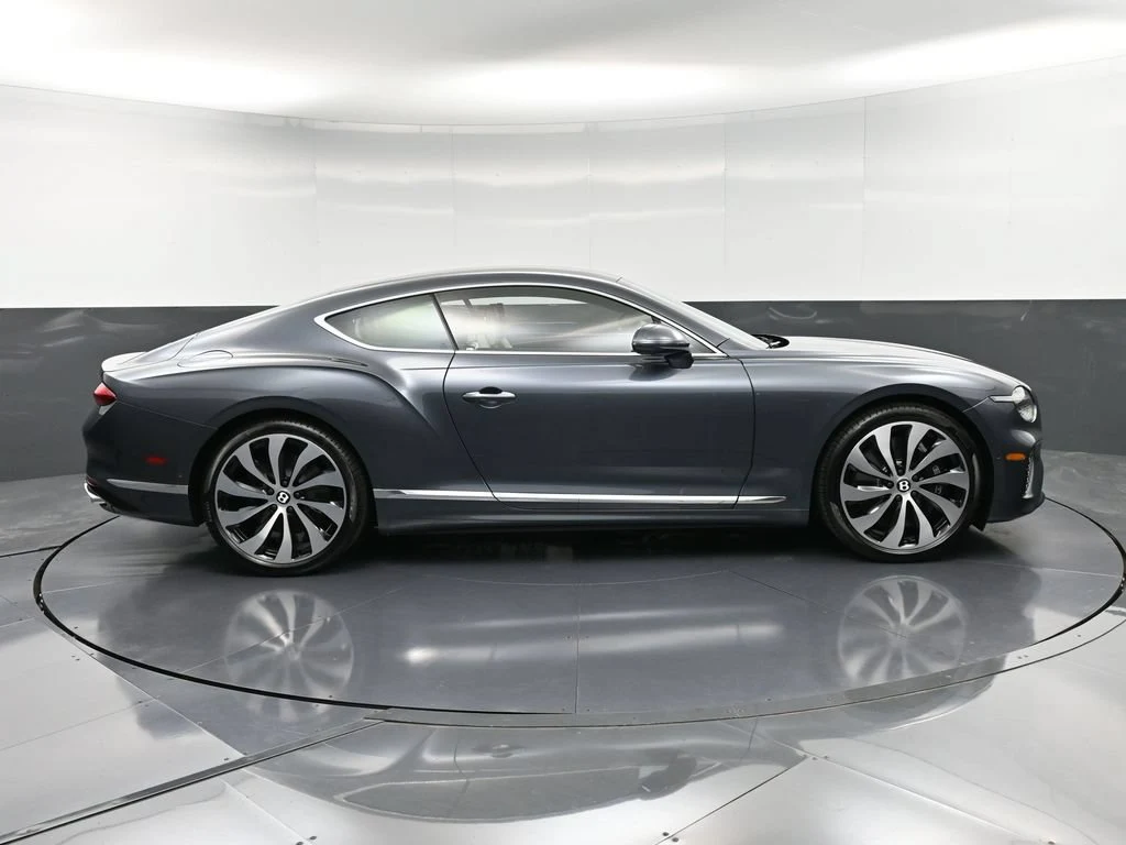 2026 Bentley Continental GT, side profile, Blue