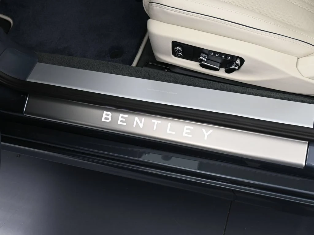 2026 Bentley Continental GT interior, door sill, Linen