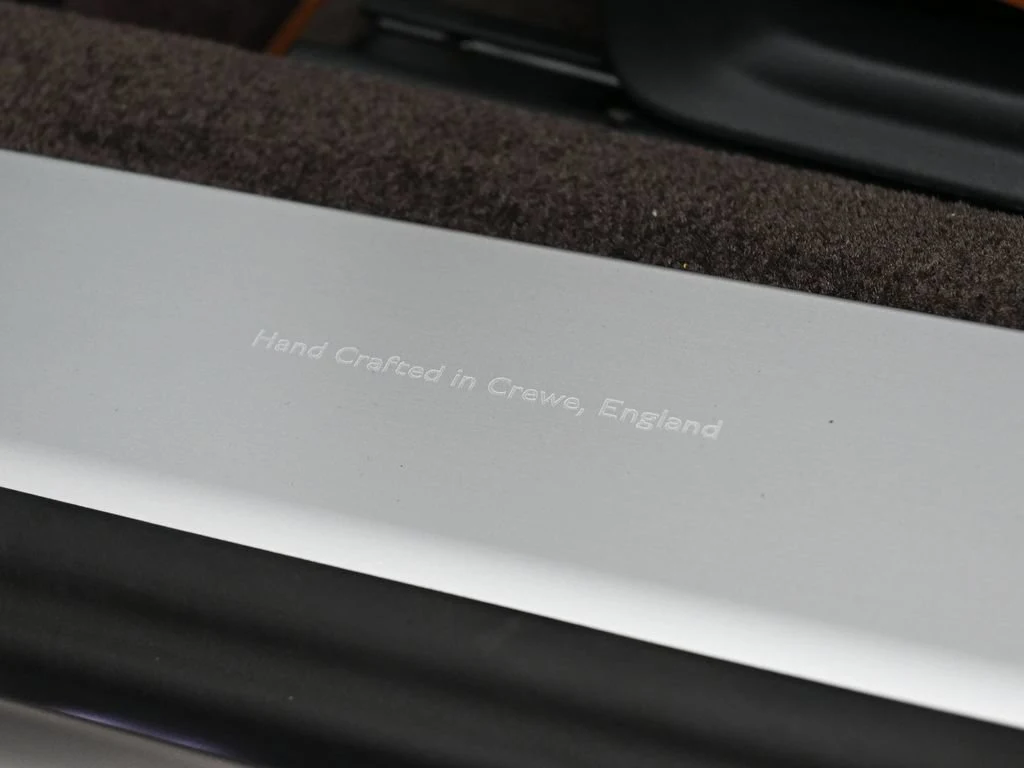 2026 Bentley Continental GTC interior, door sill, Saddle