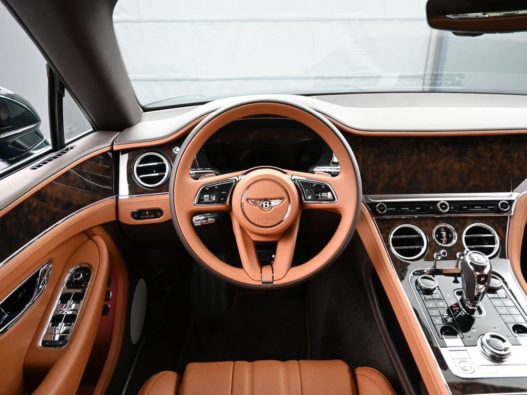 2026 Bentley Continental GTC interior, dashboard, Saddle