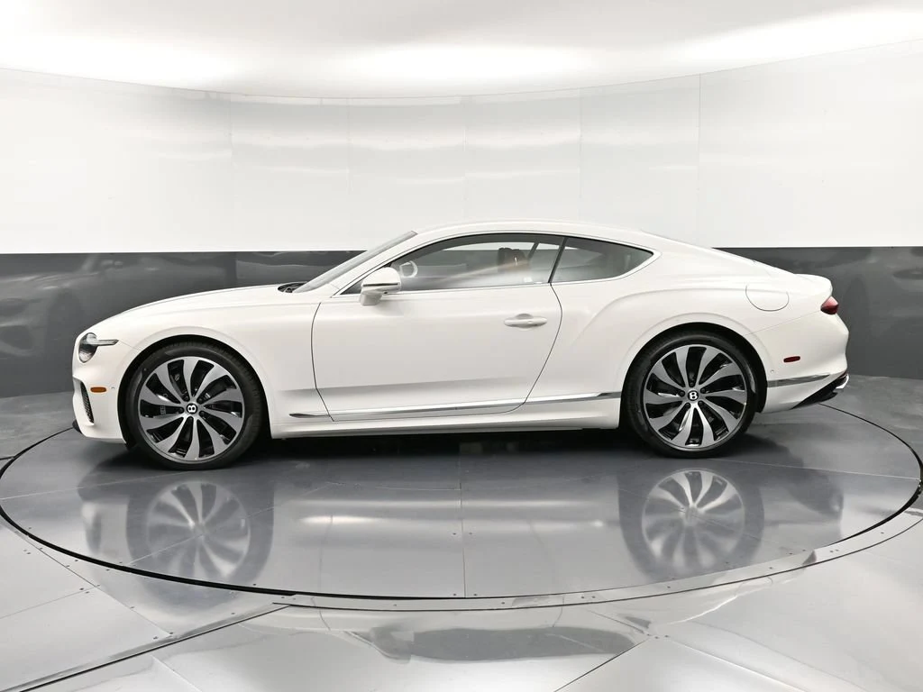 2026 Bentley Continental GT, side profile, White