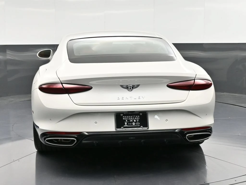 2026 Bentley Continental GT, rear three-quarter view, White