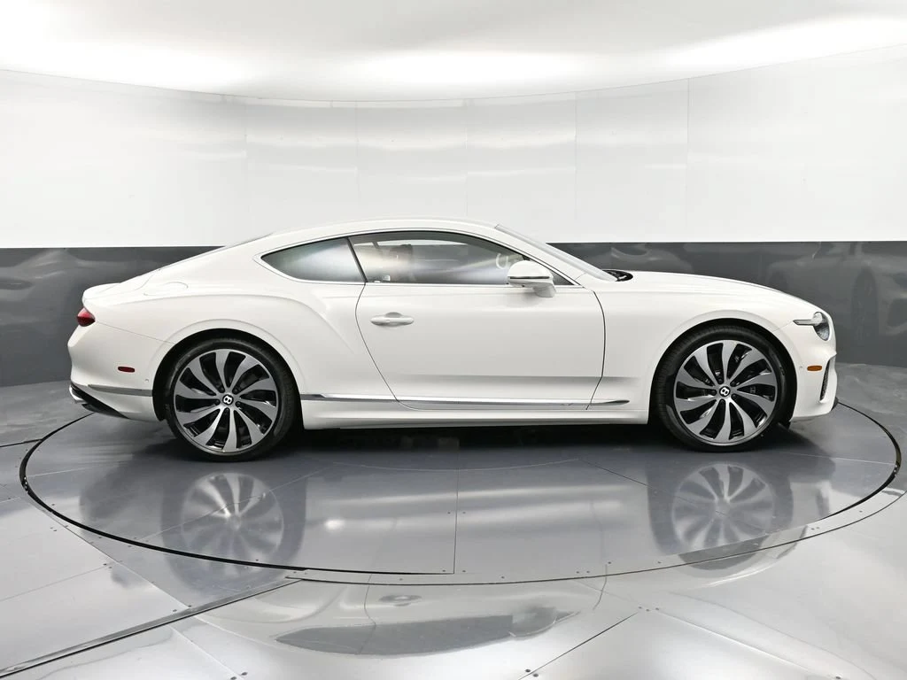 2026 Bentley Continental GT, side profile, White