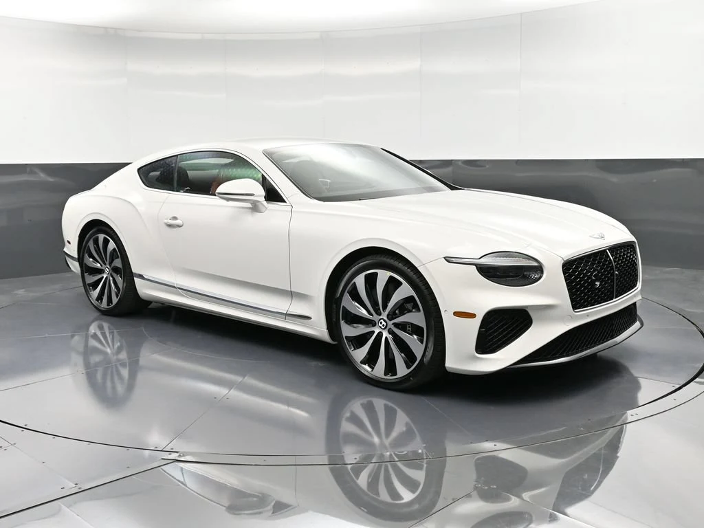 2026 Bentley Continental GT for sale, front three-quarter view, White