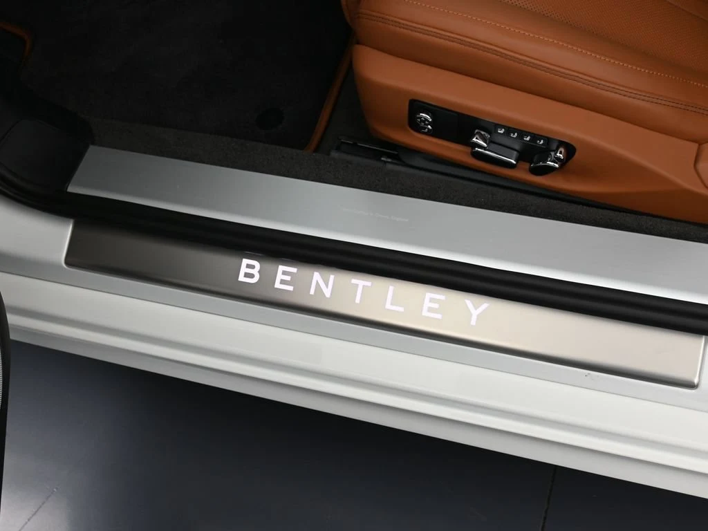 2026 Bentley Continental GT interior, door sill, Saddle