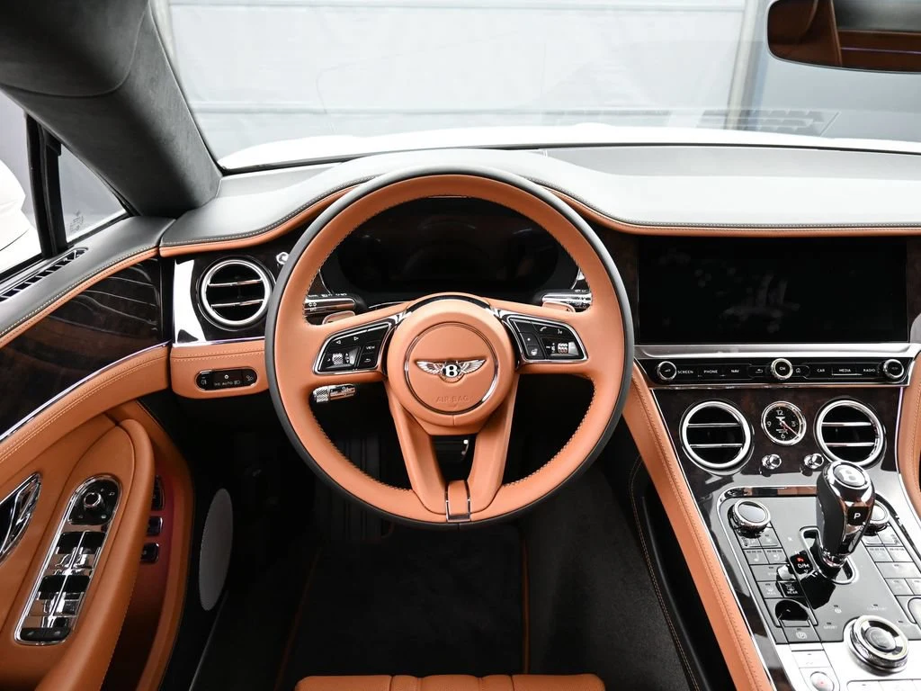 2026 Bentley Continental GT interior, dashboard, Saddle