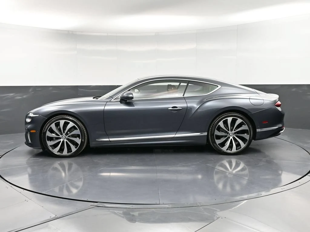 2026 Bentley Continental GT, side profile, Blue