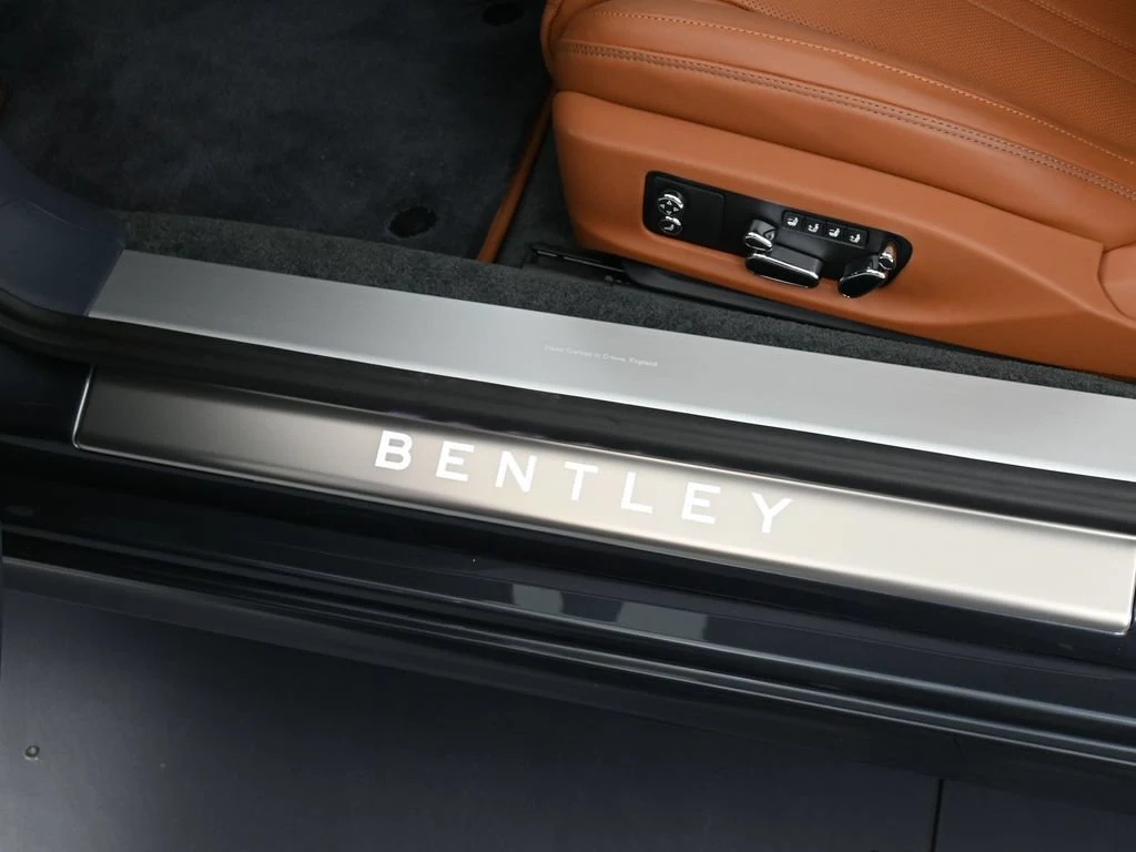 2026 Bentley Continental GT interior, door sill, Saddle
