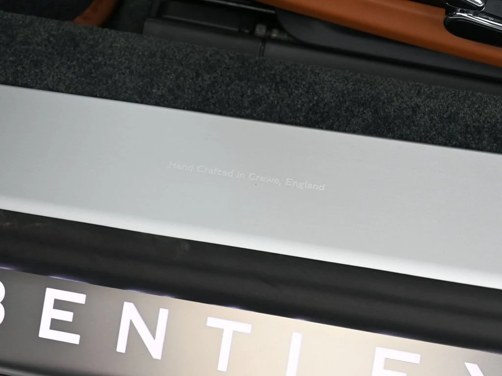 2026 Bentley Continental GT interior, door sill, Saddle