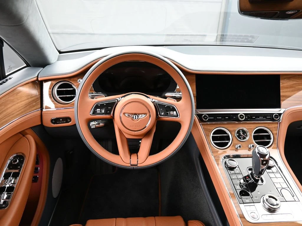 2026 Bentley Continental GT interior, dashboard, Saddle