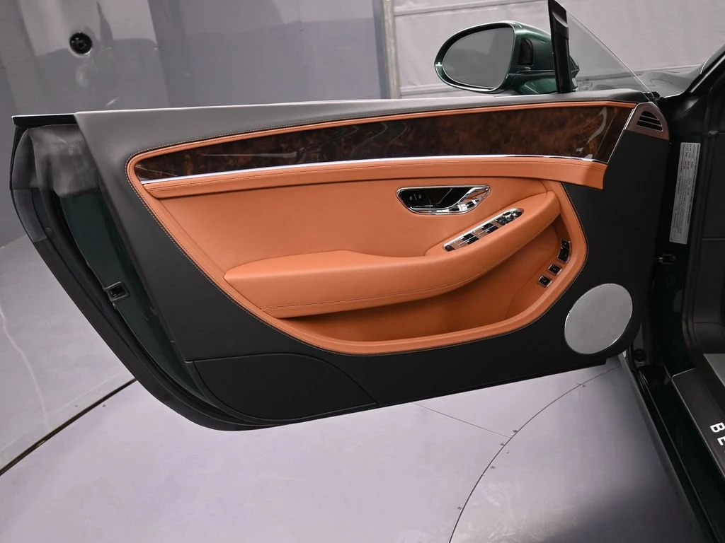 2026 Bentley Continental GTC interior, door panel, Saddle