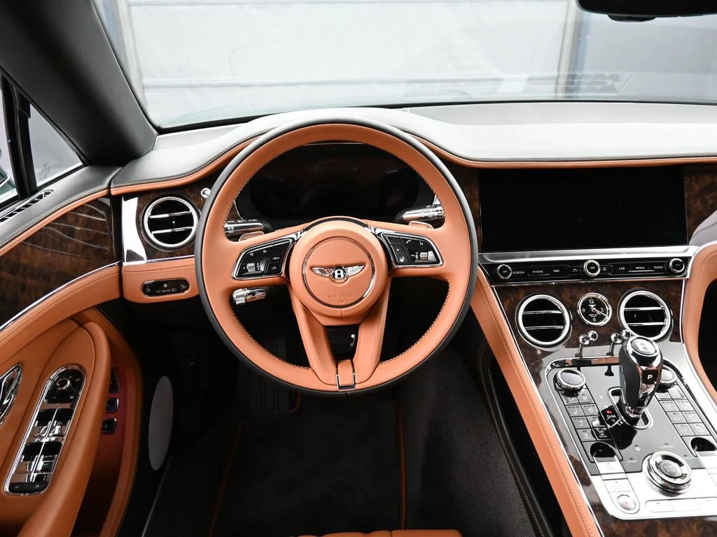 2026 Bentley Continental GTC interior, dashboard, Saddle