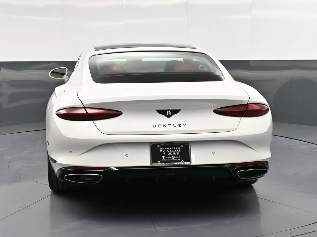 2026 Bentley Continental GT Azure, rear three-quarter view, White