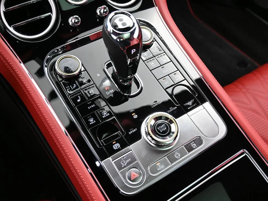 2026 Bentley Continental GT Azure interior, center console, Hotspur
