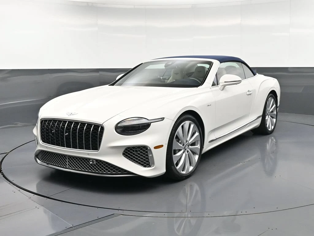 2026 Bentley Continental GTC Azure for sale, front three-quarter view, White