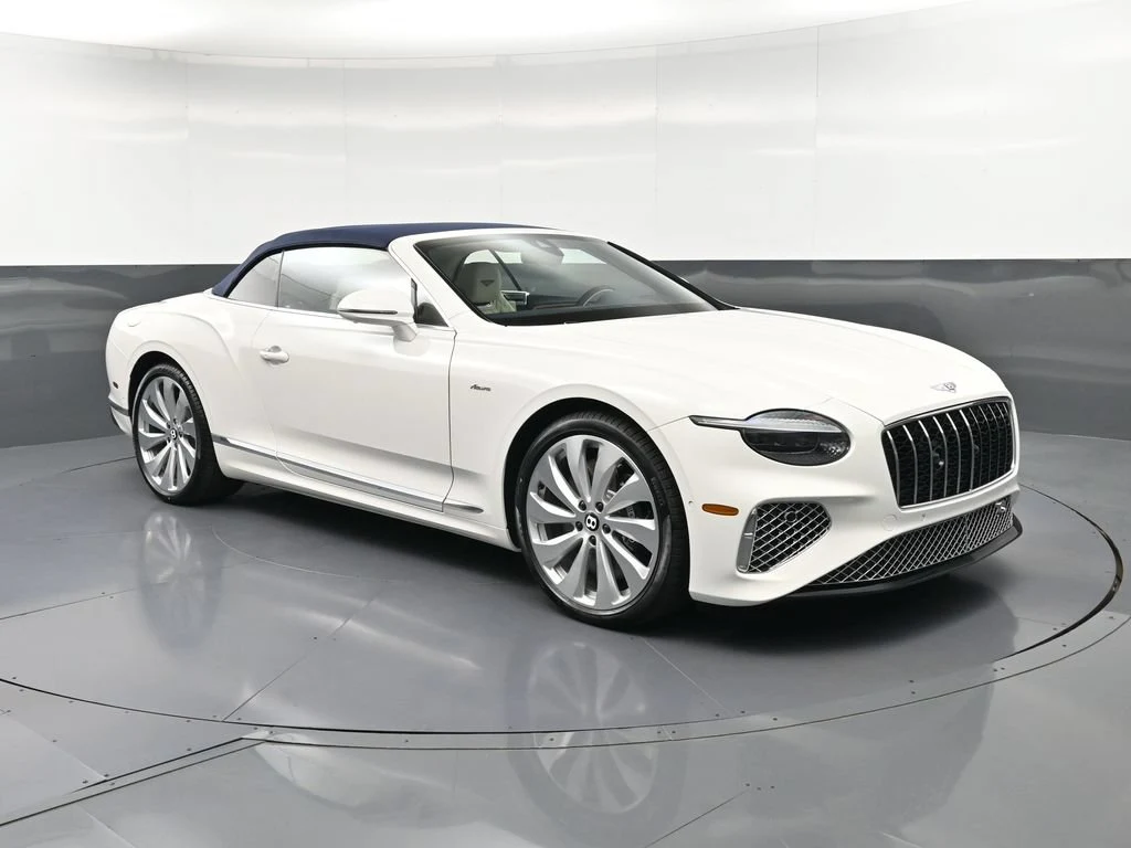 2026 Bentley Continental GTC Azure for sale, front three-quarter view, White