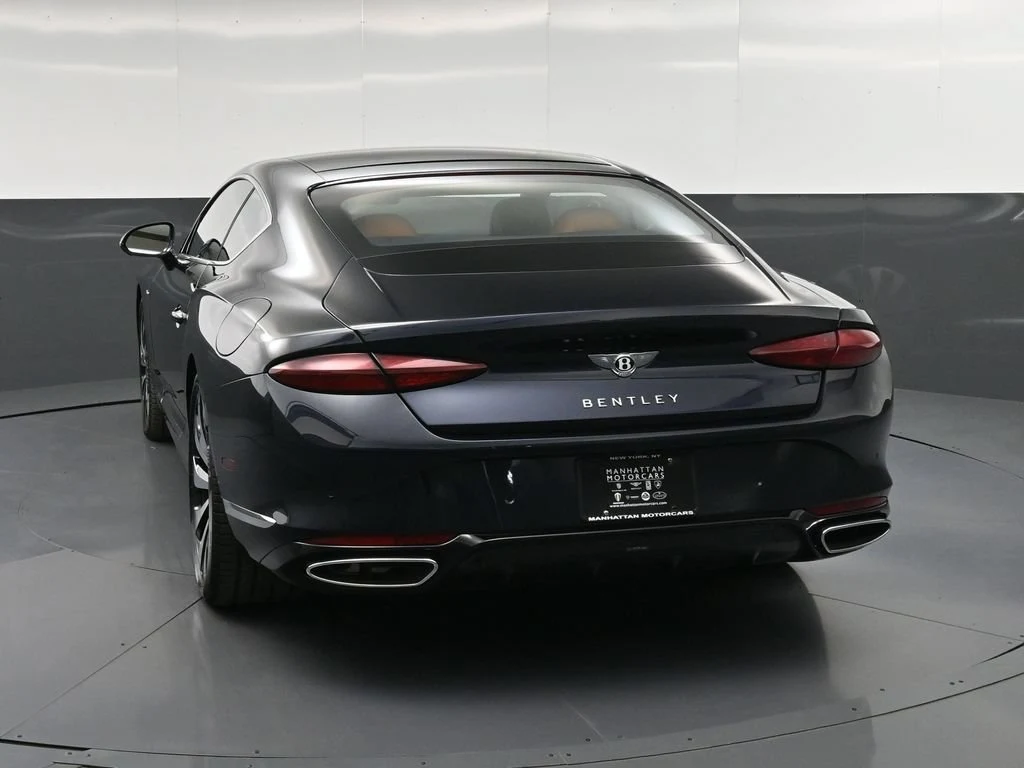 2026 Bentley Continental GT Azure, rear three-quarter view, Blue