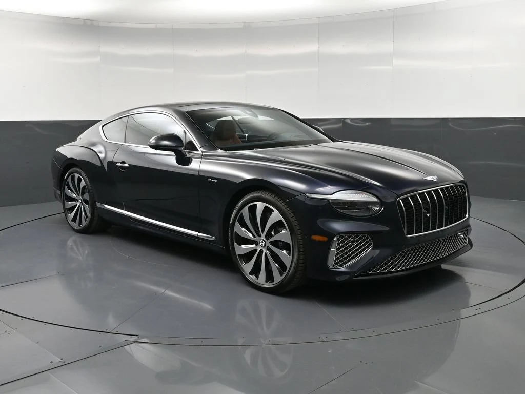 2026 Bentley Continental GT Azure for sale, front three-quarter view, Blue