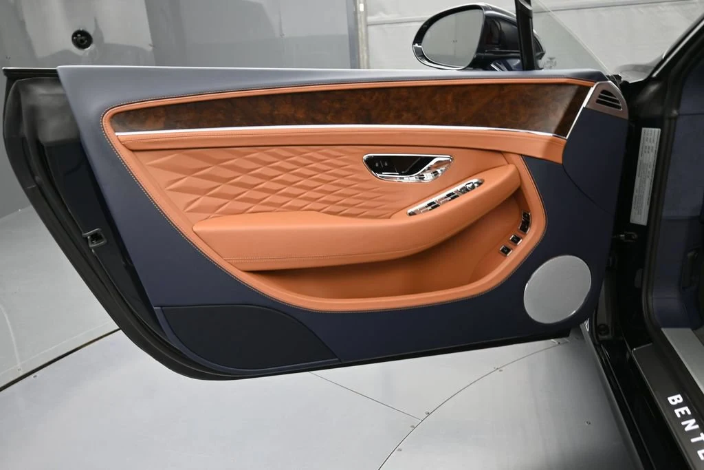 2026 Bentley Continental GT Azure interior, door panel, Saddle