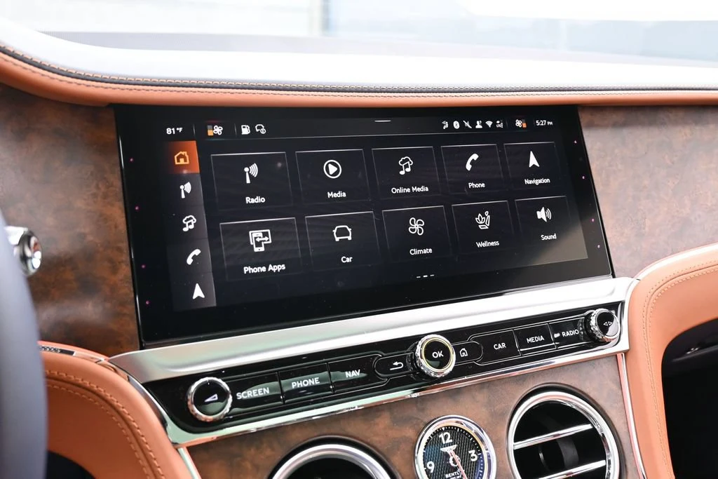 2026 Bentley Continental GT Azure interior, Saddle
