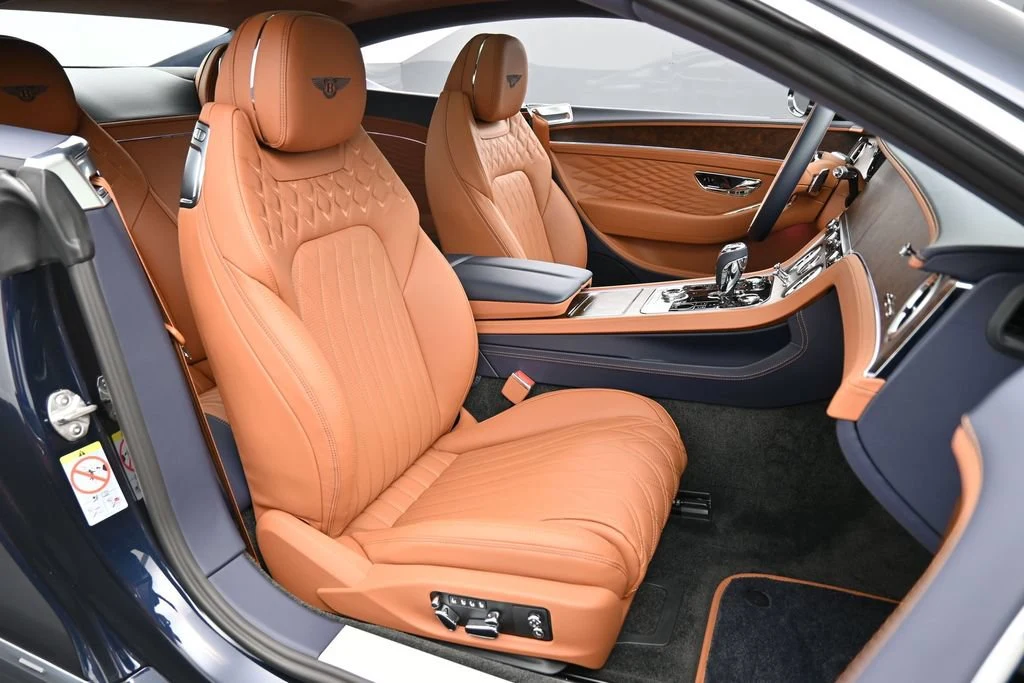 2026 Bentley Continental GT Azure interior, seats, Saddle