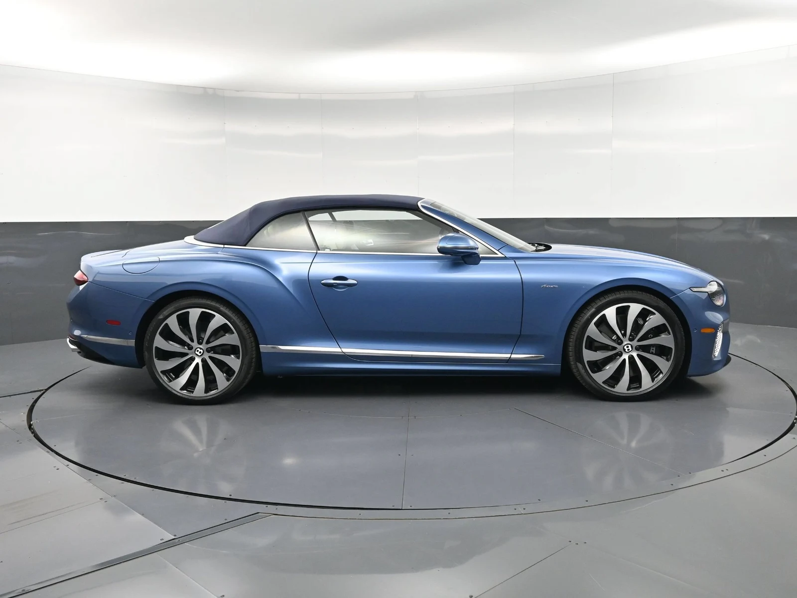 2026 Bentley Continental GTC, side profile, Grey