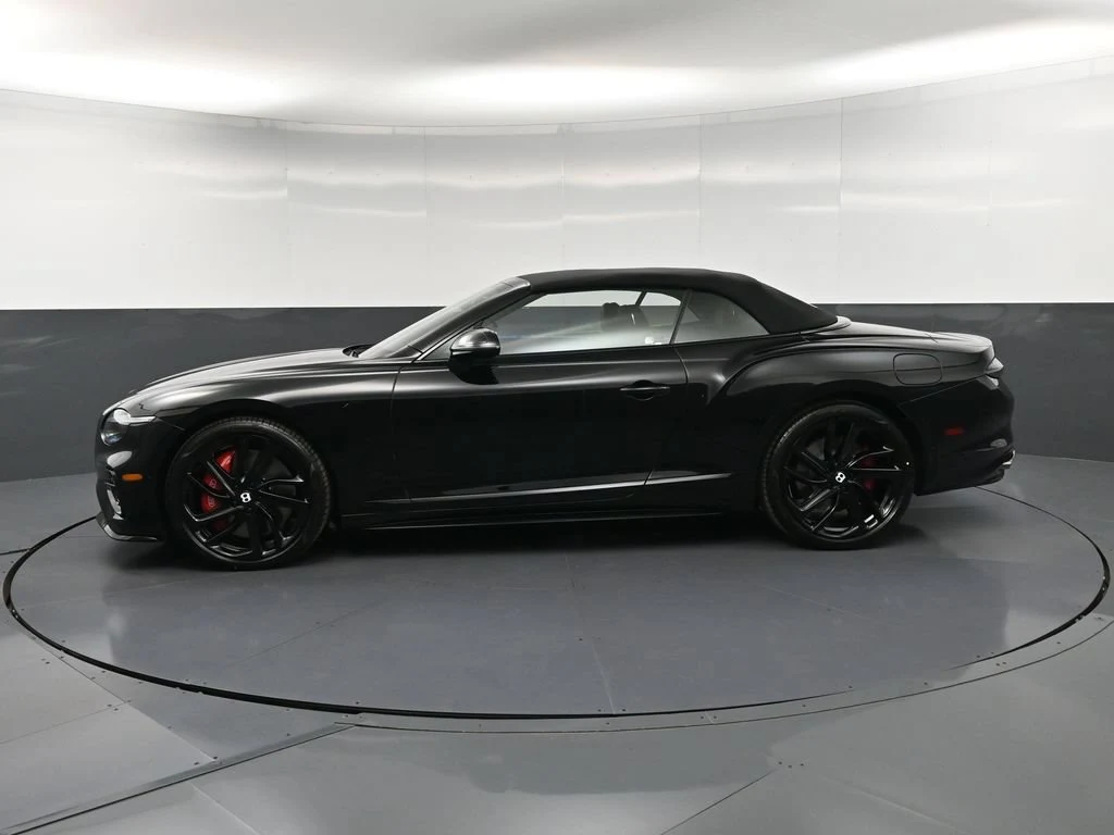 2026 Bentley Continental GTC S, side profile, Black