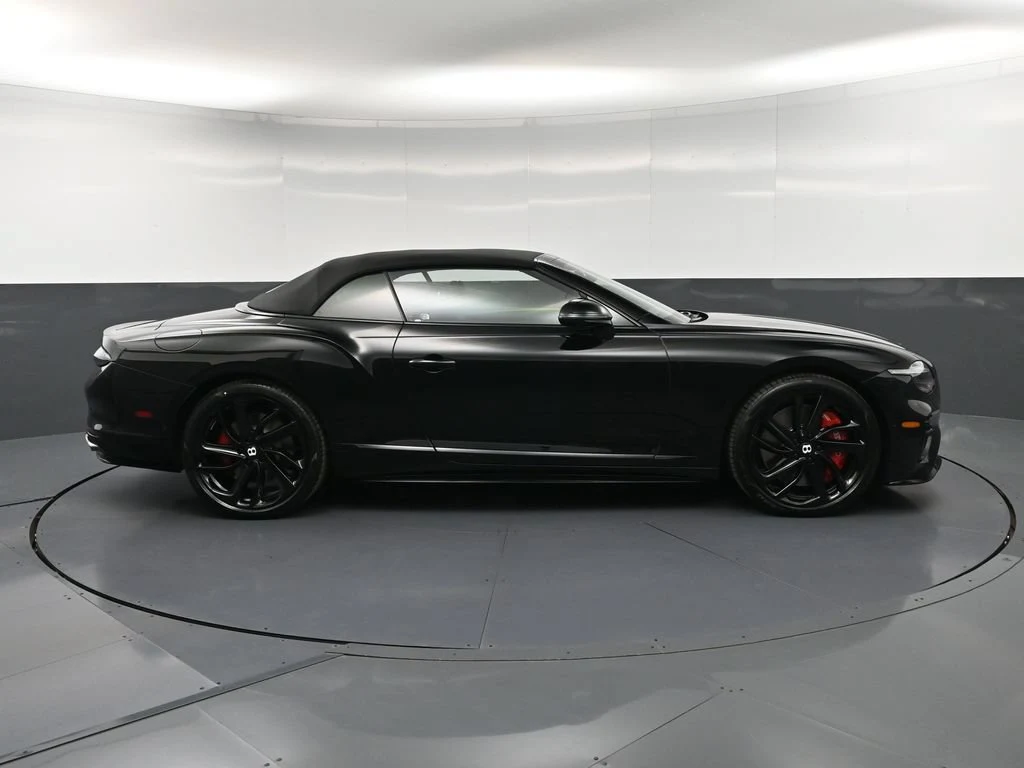 2026 Bentley Continental GTC S, side profile, Black