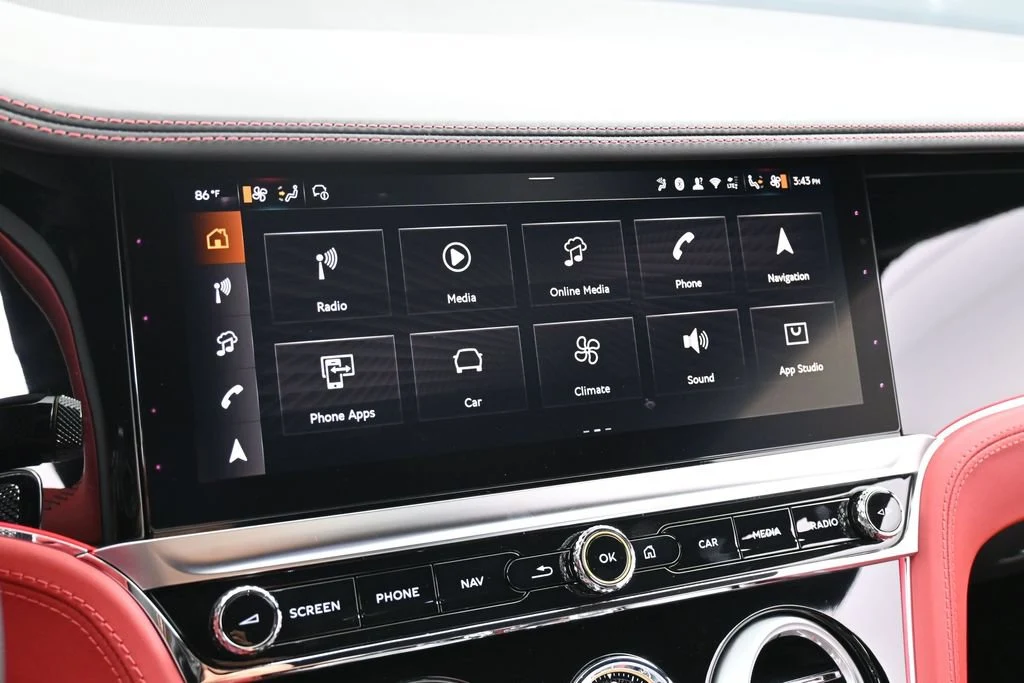 2026 Bentley Continental GTC S interior, Hotspur