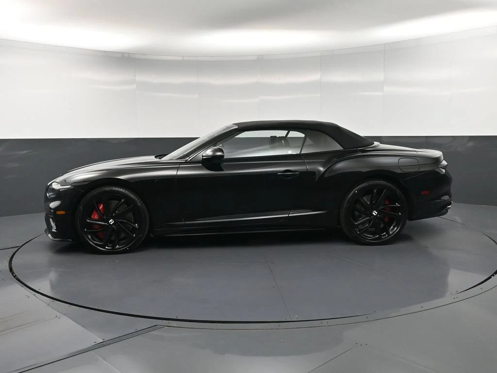 2026 Bentley Continental GTC S, side profile, Black